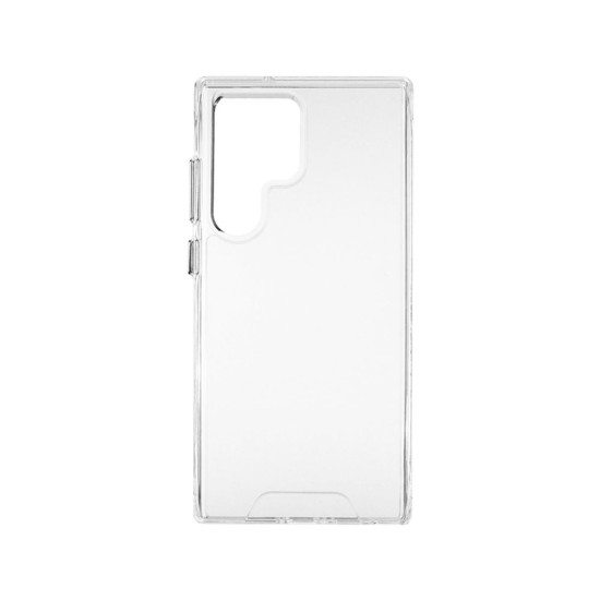 Hard Silicone Case for Samsung Galaxy S23 Ultra Transparent